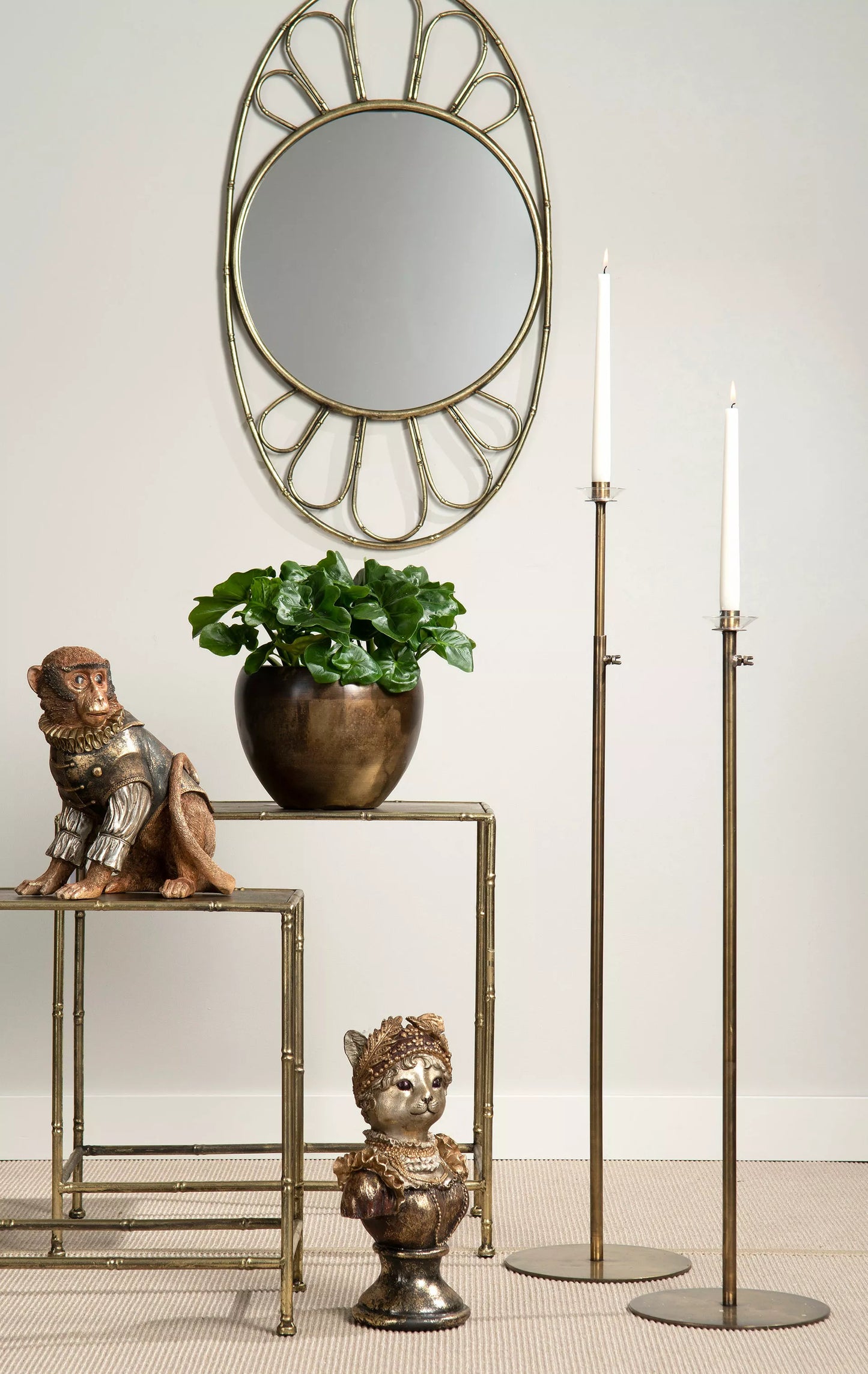 Dekoration Djur Apa Herr Nilsson Poly 24.5x16x28.5cm