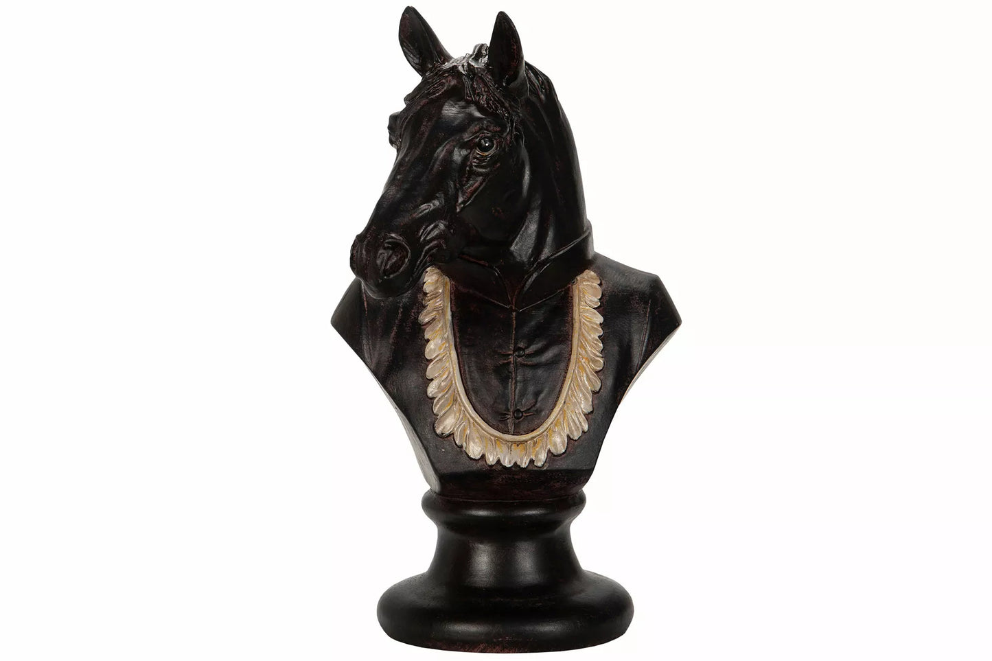 Dekoration Byst Häst Polyresin 23x24x41cm I lager: Vecka 10