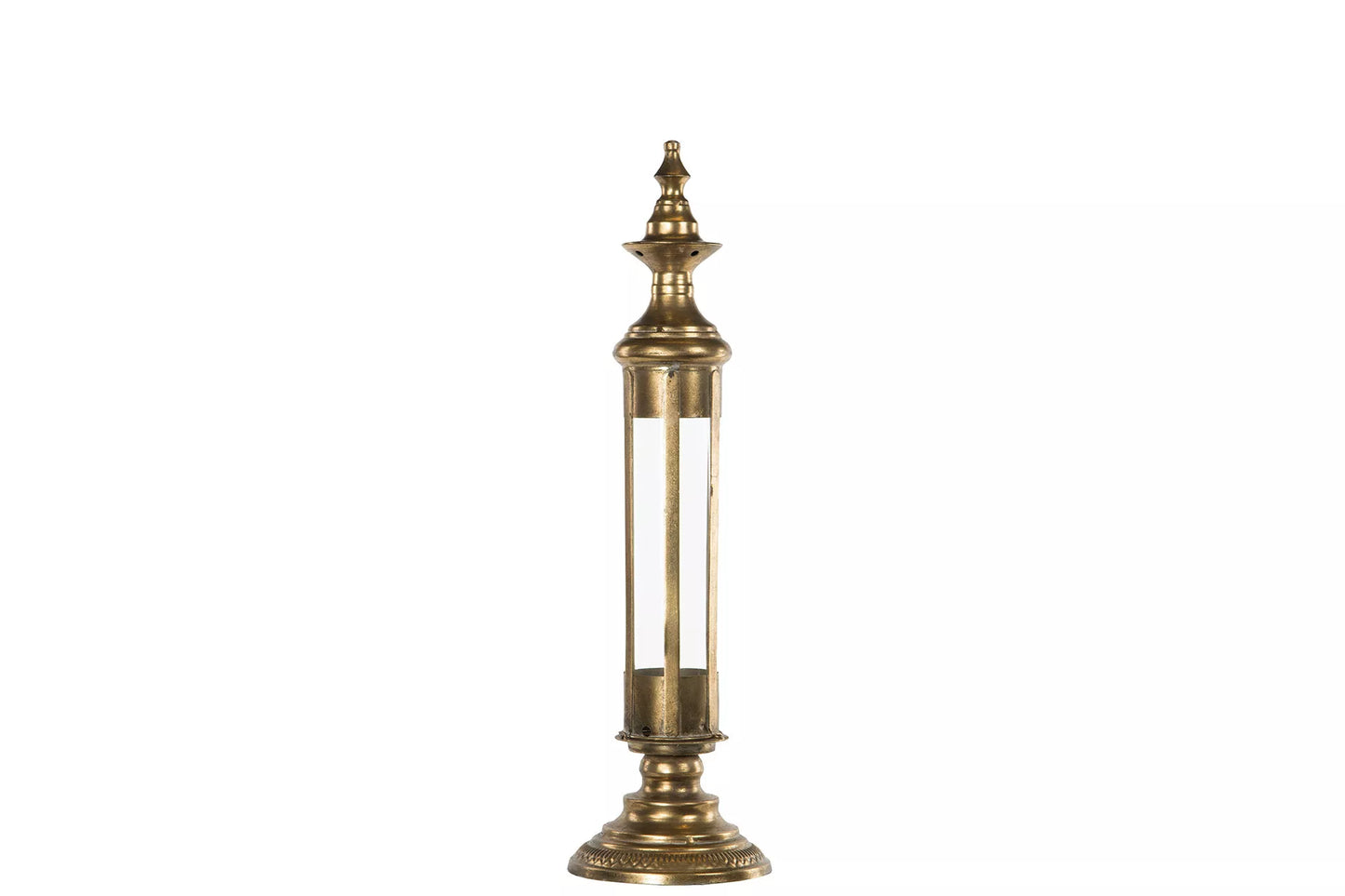 Ljuslykta Tower Guld 19x71cm 1 st
