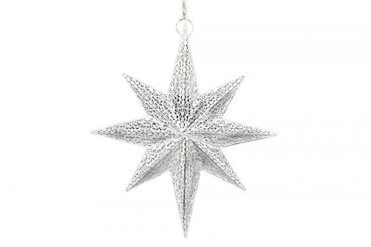 Belysning jul Adventsstjärna belysning - Antikvit 50 cm