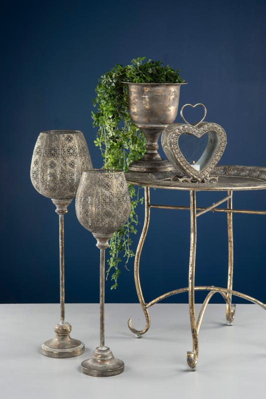 Ljuslykta Dalia Guldbrun 60 cm