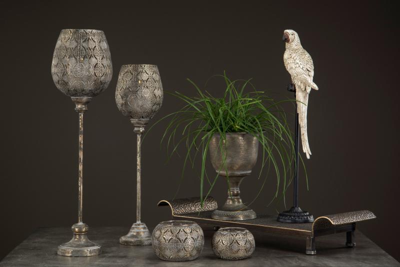 Ljuslykta Dalia Guldbrun 60 cm