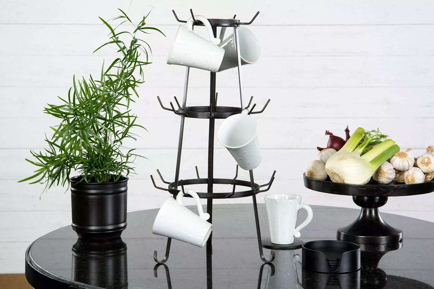 Redskapställ Kopphållare 54 cm svart