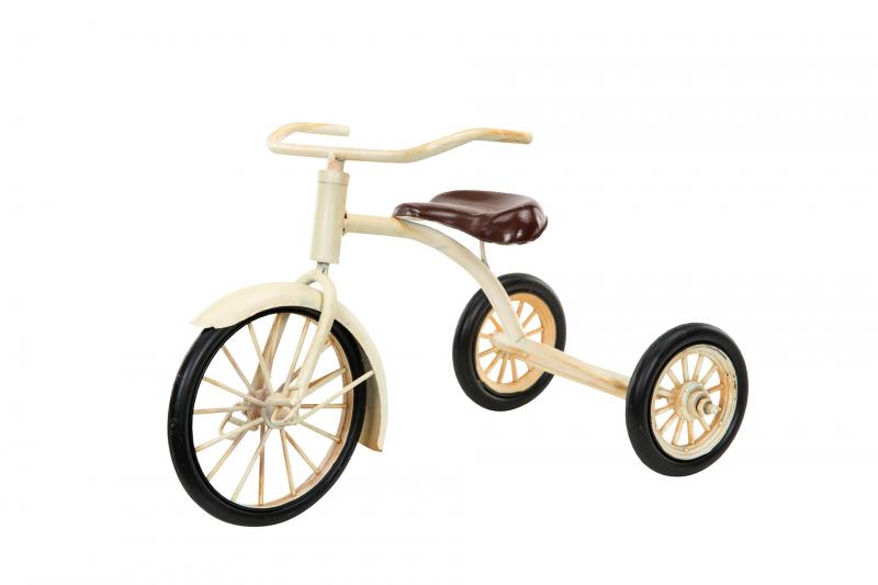 Dekoration Metalldekoration Cykel Trehjuling 25x18x16cm