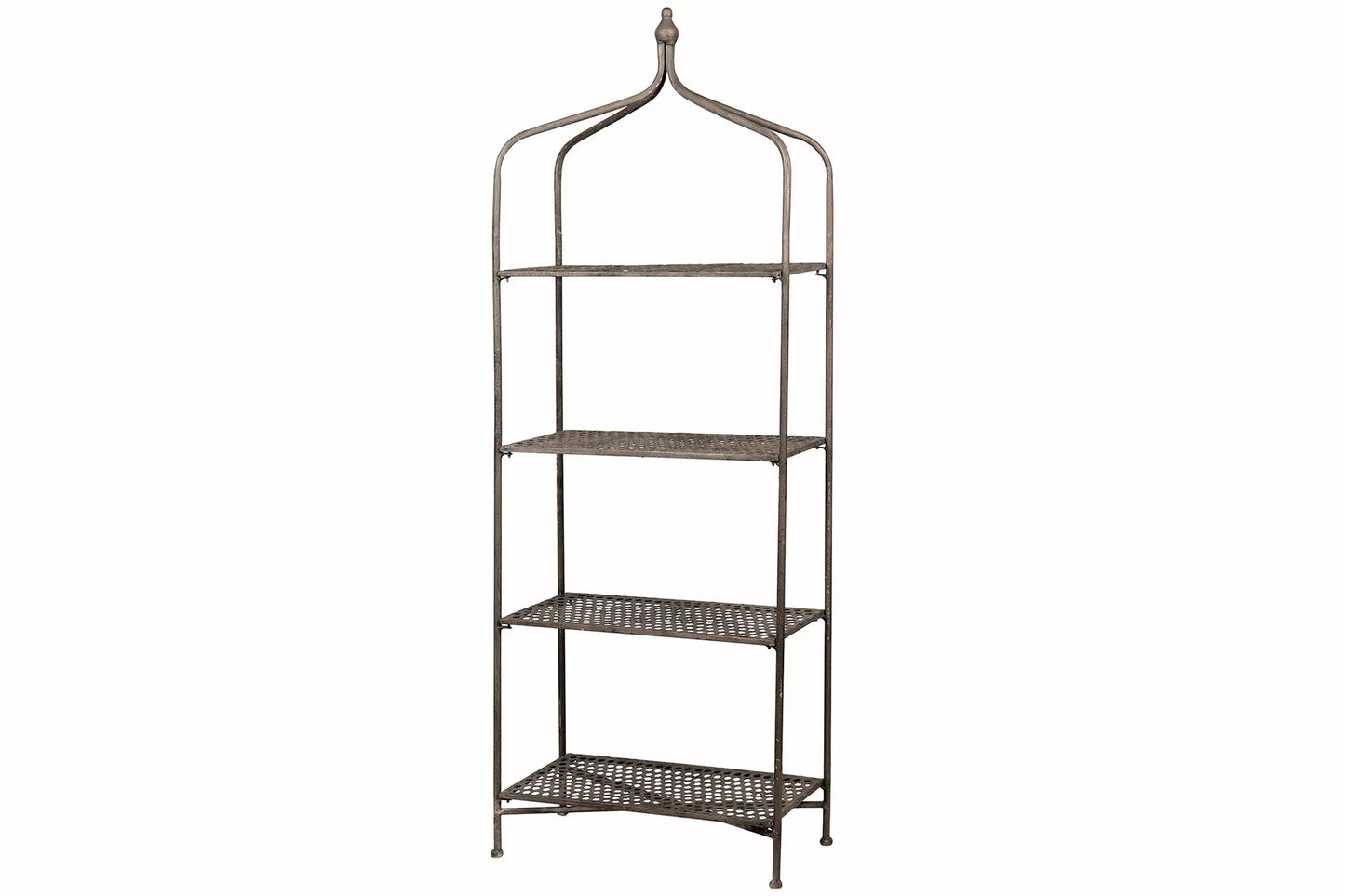 Blomställning Hylla Växt Knopp Fällbar Metall 53x30x149cm