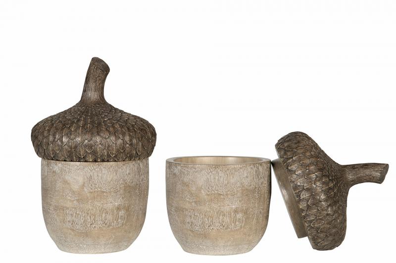 Juldekoration Inomhus Burk Ekollon Poly 1 st