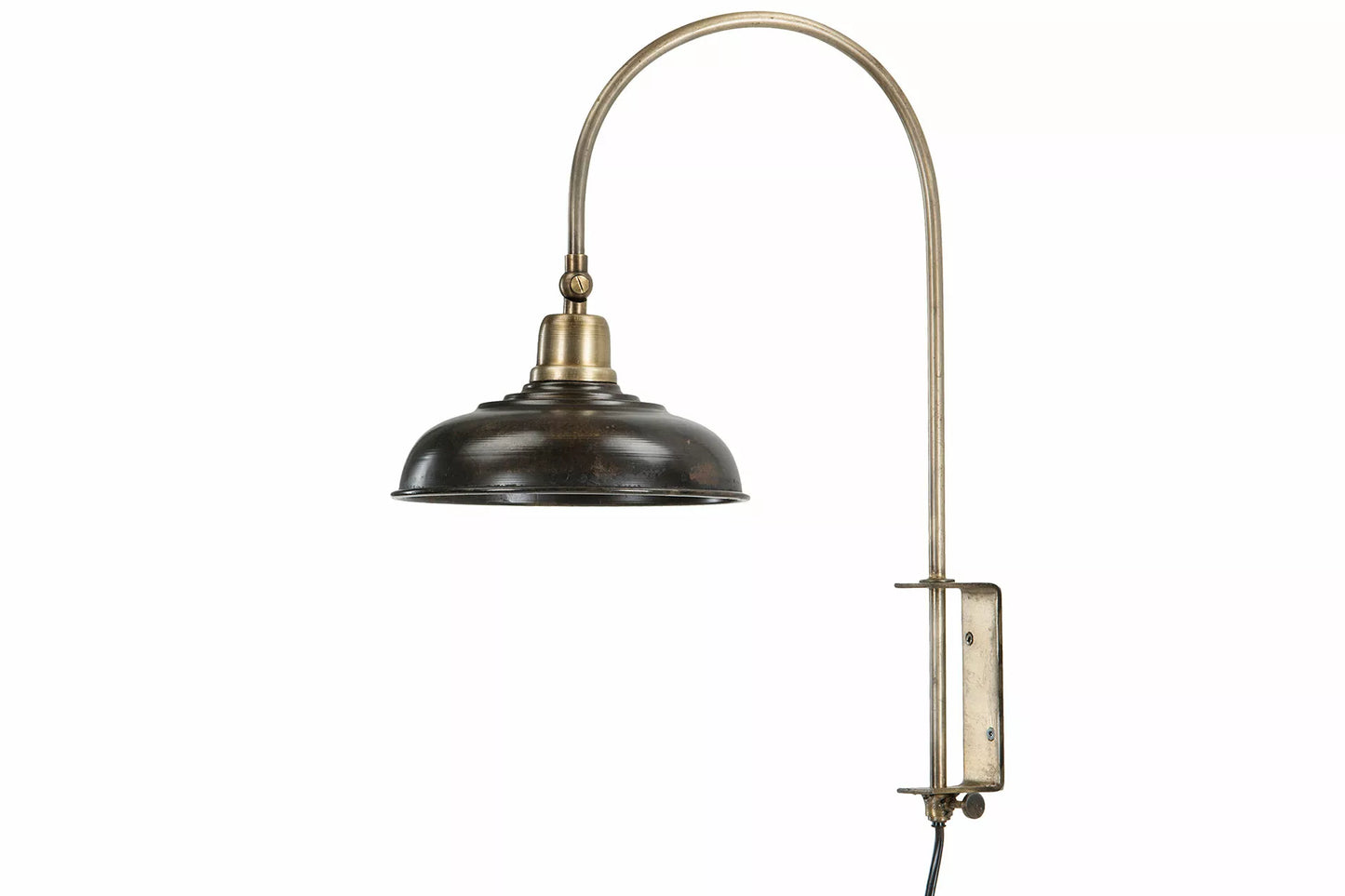 Vägglampa Noa Brun Antik 20x24 48cm