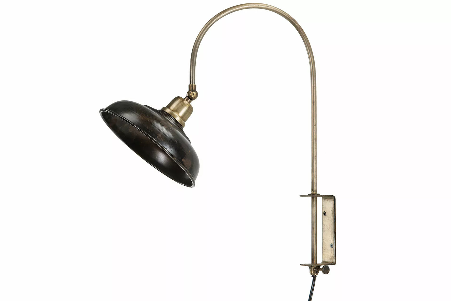 Vägglampa Noa Brun Antik 20x24 48cm