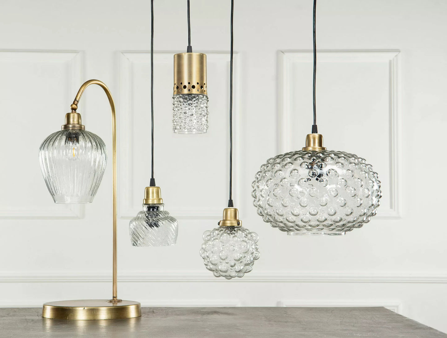 Taklampa Globe Stor Glas 30x23cm