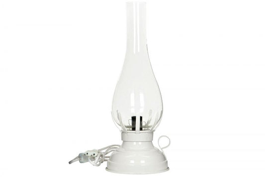 Bordslampa EL 42 cm Emalj Shell