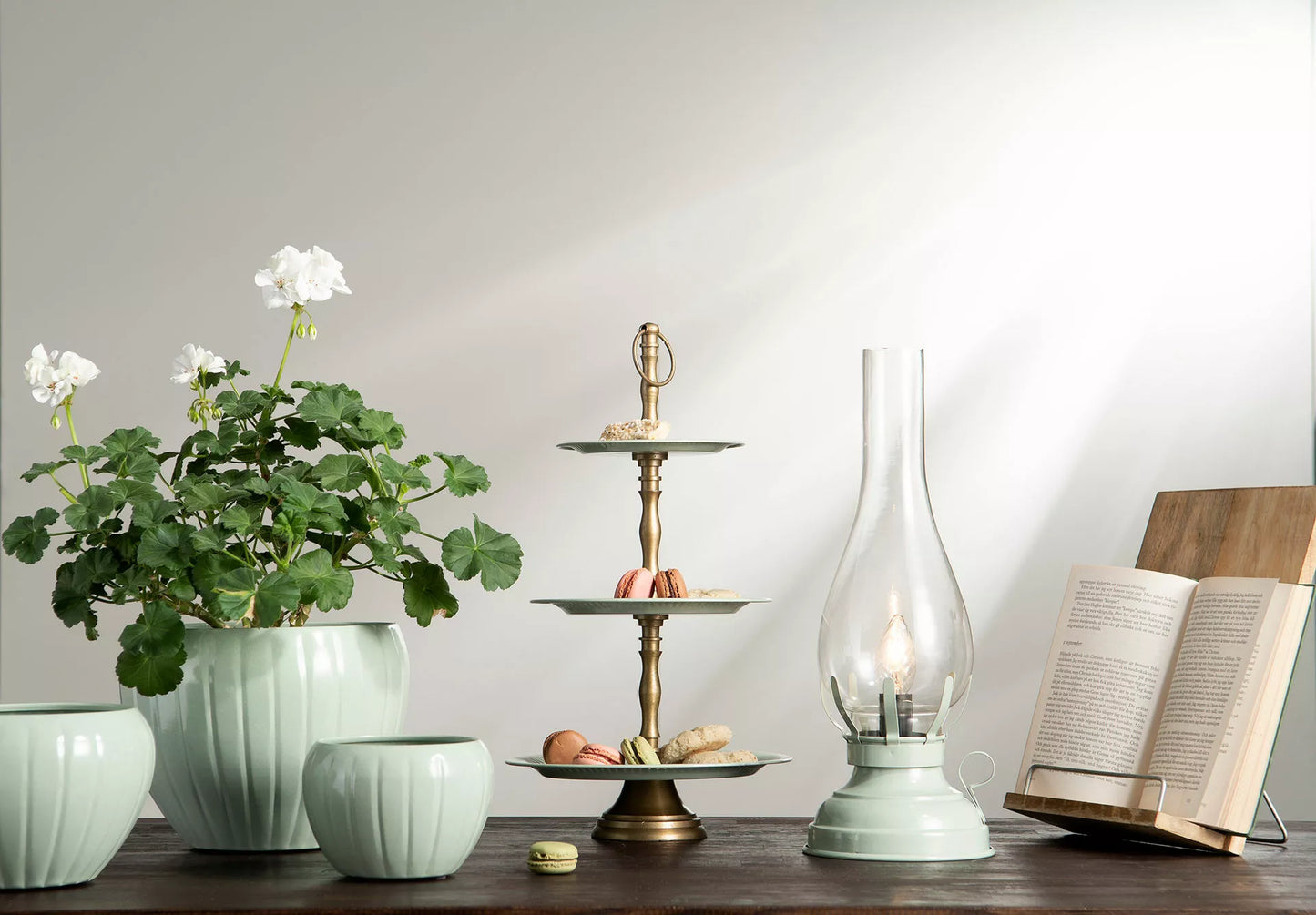 Bordslampa EL 42 cm - Breeze Grön