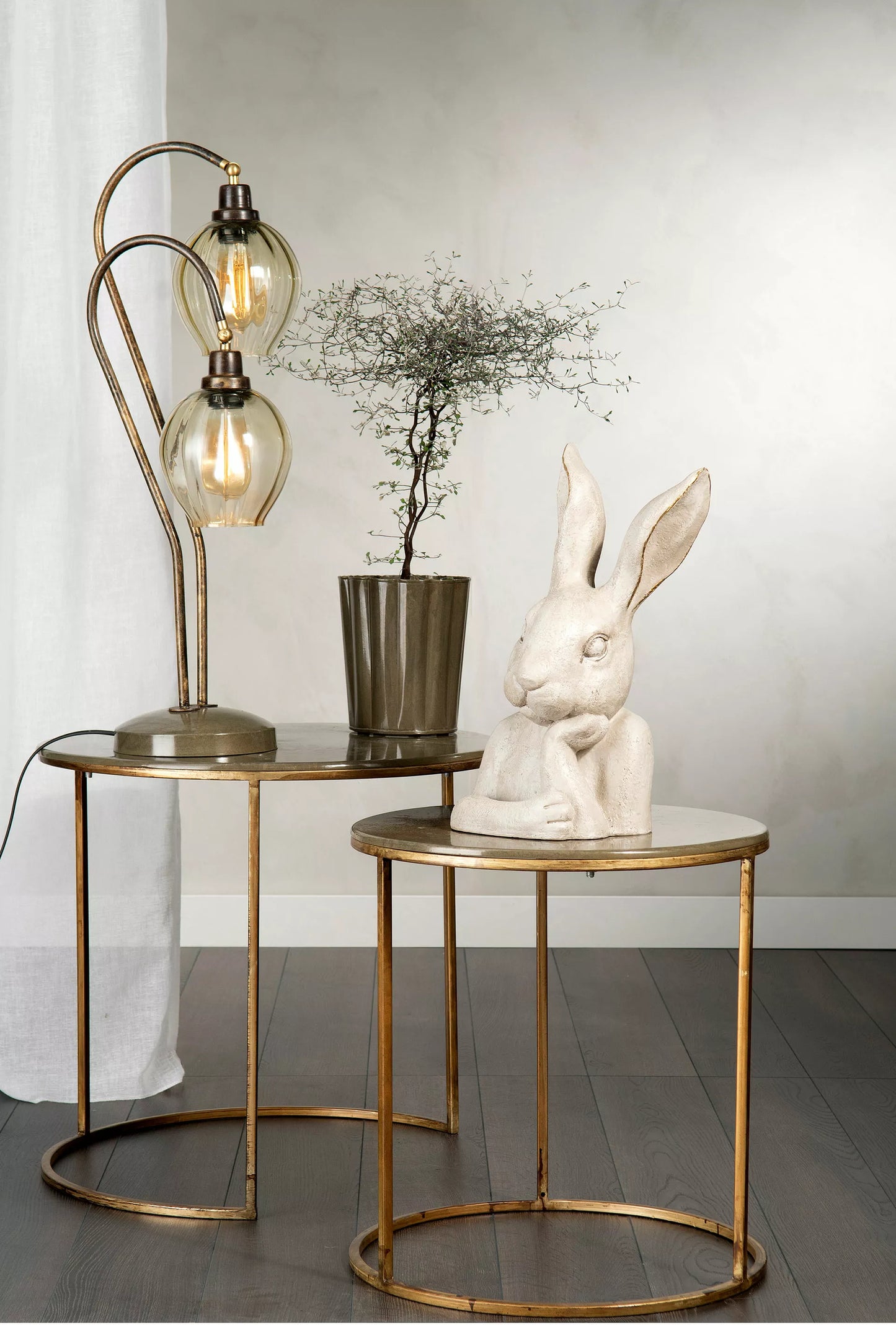 Bordslampa Duo Olive
