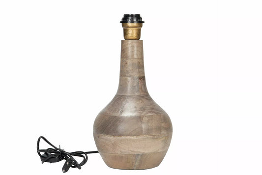 Bordslampa Lampfot Ira Trä Antik