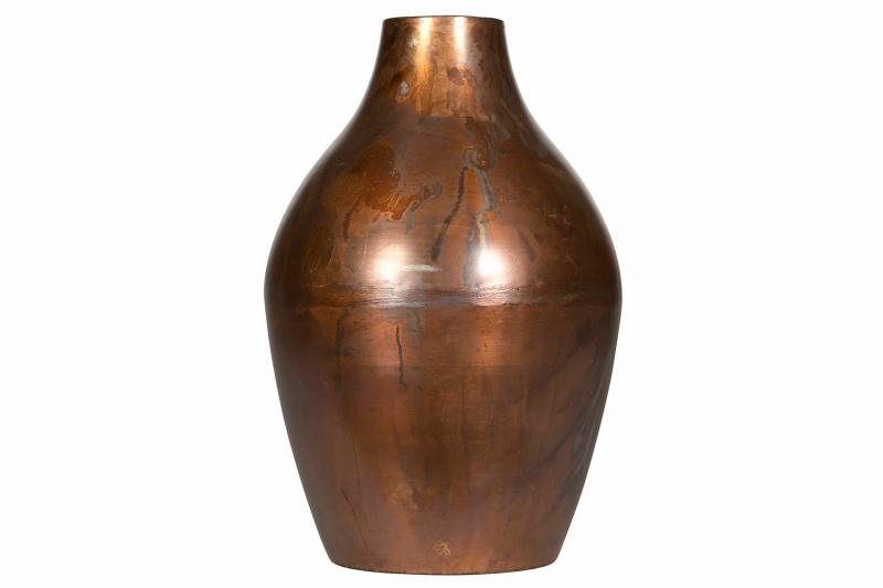 Dekorativ Vas Dina Koppar 7x13x32cm
