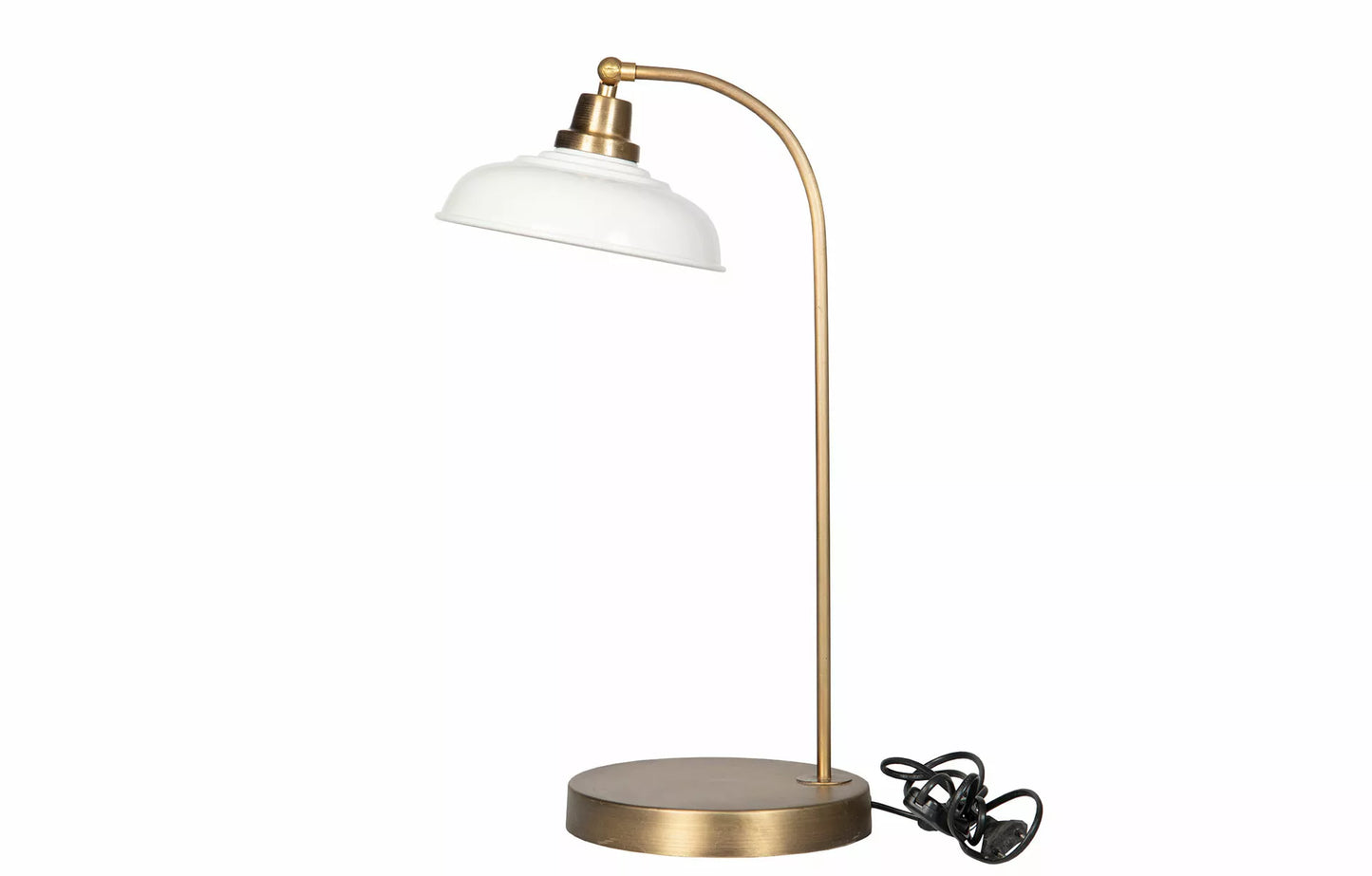 Bordslampa Noa Emalj Shell 30x52cm