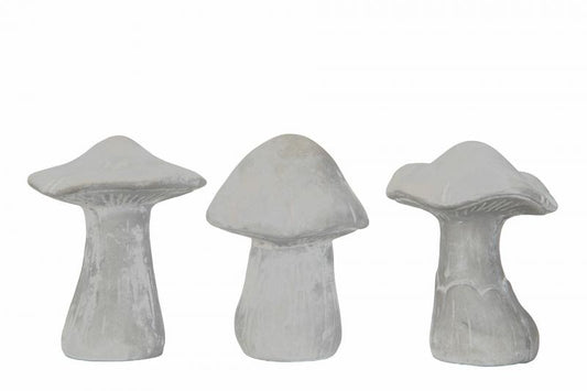 Utomhus Dekoration DIV. Svamp Cement Mix 3-pack 9x11cm