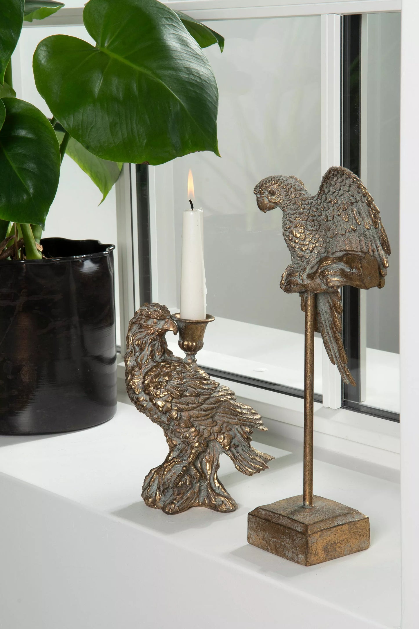 Ljusstake Örn 15x10x20cm