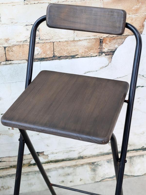 Barstol Factory 2-pack H95 / L38 / B48 cm antik kul