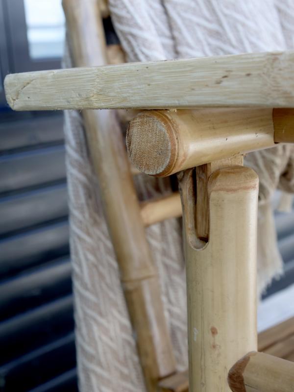 Matbord Lyon bambu H76/L150/B80 cm natur drop