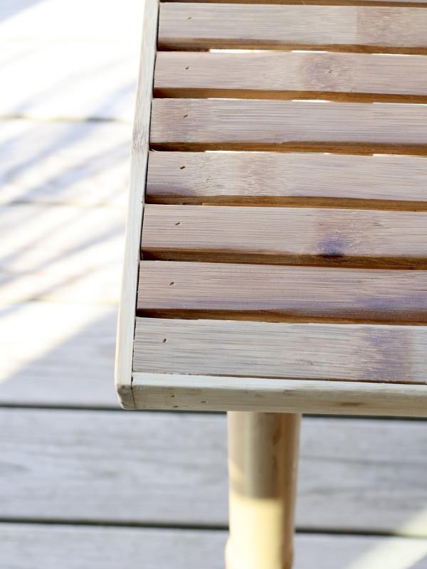 Matbord Lyon bambu H76/L150/B80 cm natur drop
