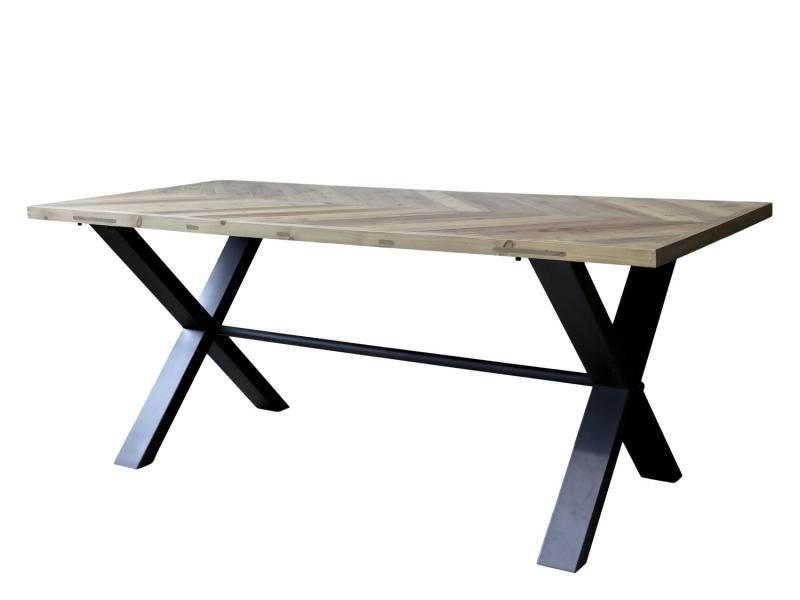 Matbord H77/L200/B90 cm natur drop