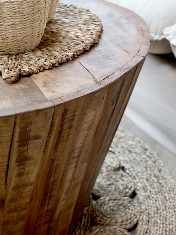 Soffbord Grimaud H43/Ø92 cm natur drop