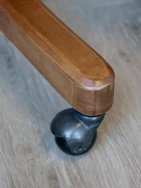 Stol Kontorsstol Fransk flätad sits & rygg H80/L60/B60 cm natur drop