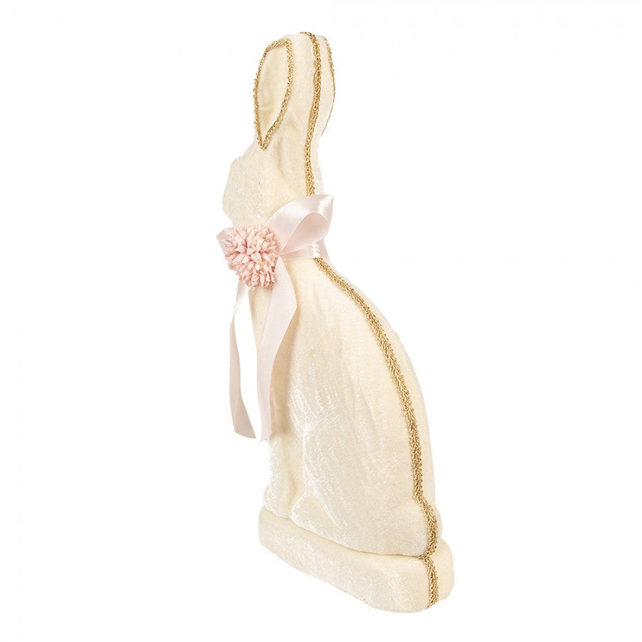 Påskdekoration Kanin 22x8x41 cm Beige Textil