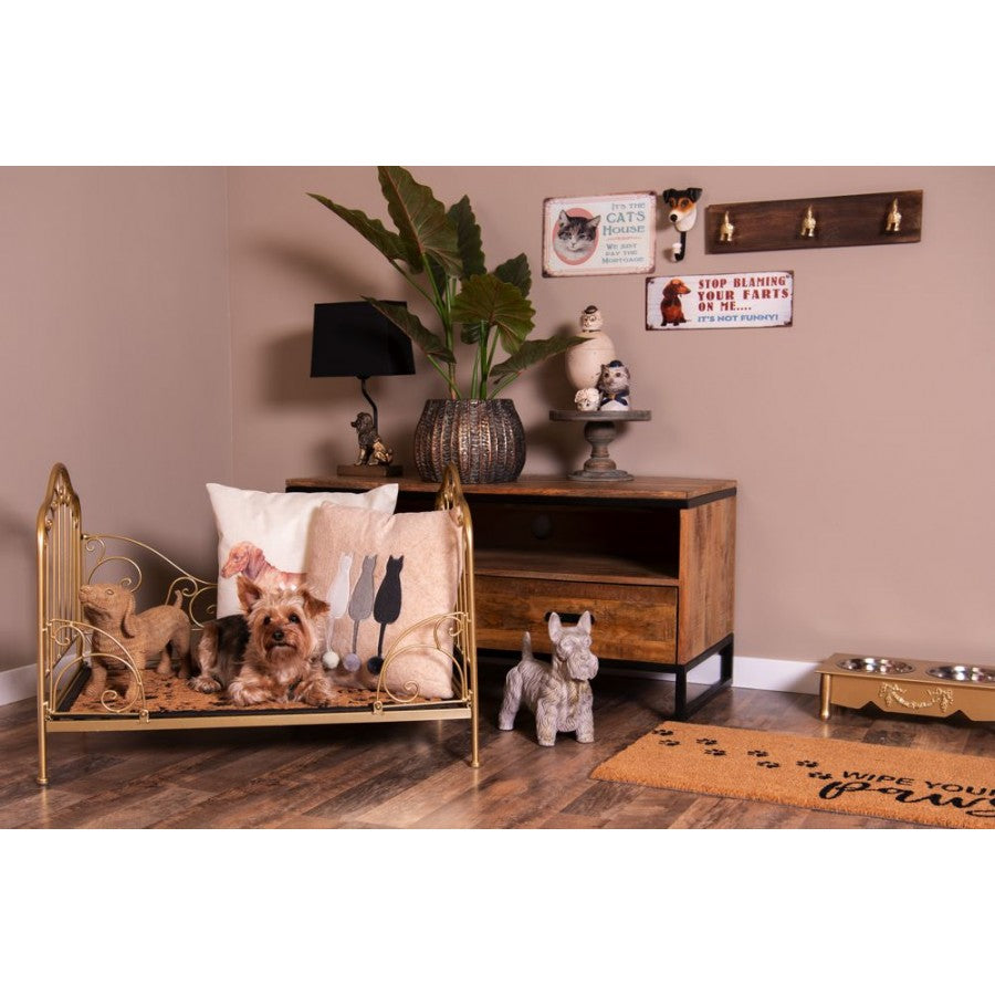 Klädhängare Brun 44x8x10 cm