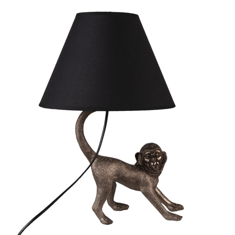 Bordslampa Monkey 29x27x43 Cm E27/Max 1x60W Brun polyresin