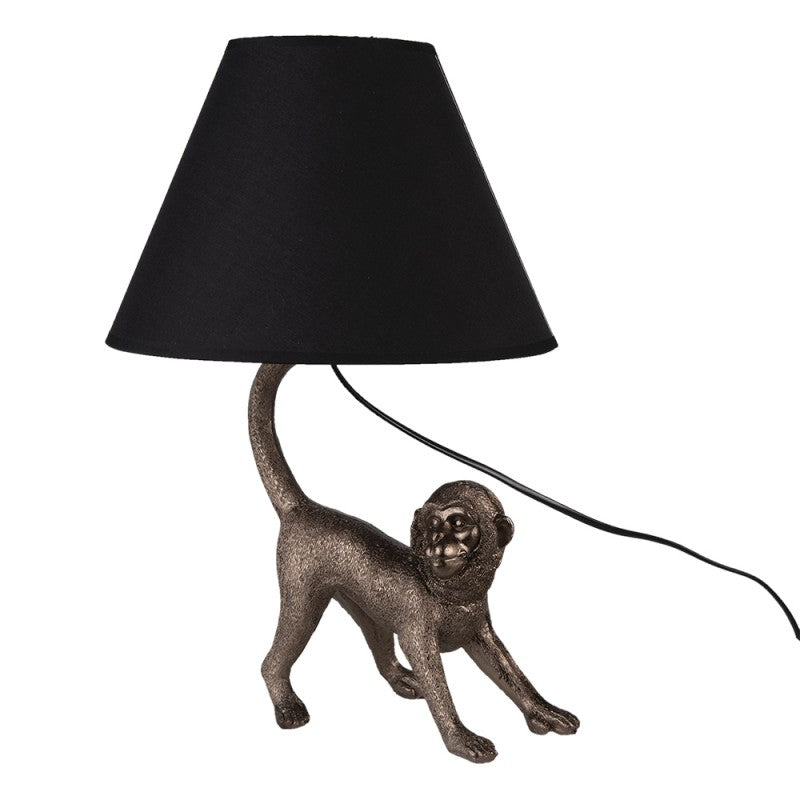 Bordslampa Monkey 29x27x43 Cm E27/Max 1x60W Brun polyresin