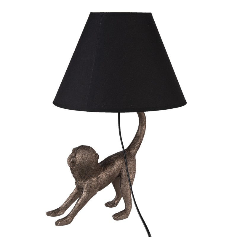 Bordslampa Monkey 29x27x43 Cm E27/Max 1x60W Brun polyresin