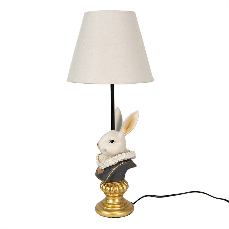 Bordslampa Kanin Ø 22x57 Cm Beige