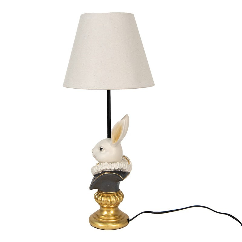 Bordslampa Kanin Ø 22x57 Cm Beige