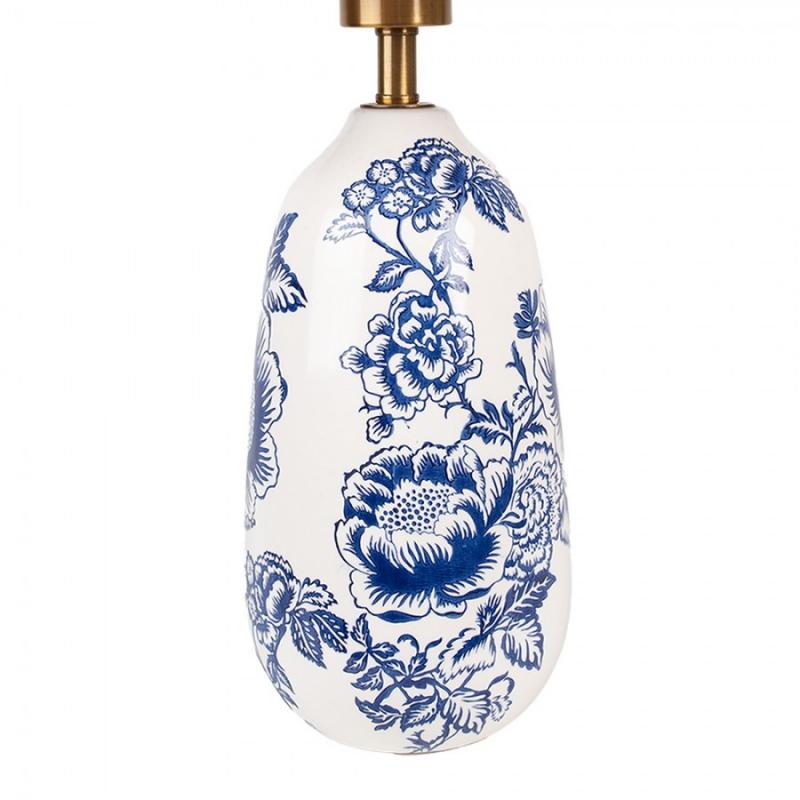 Bordslampa Ø 28x49 cm Vit Keramik