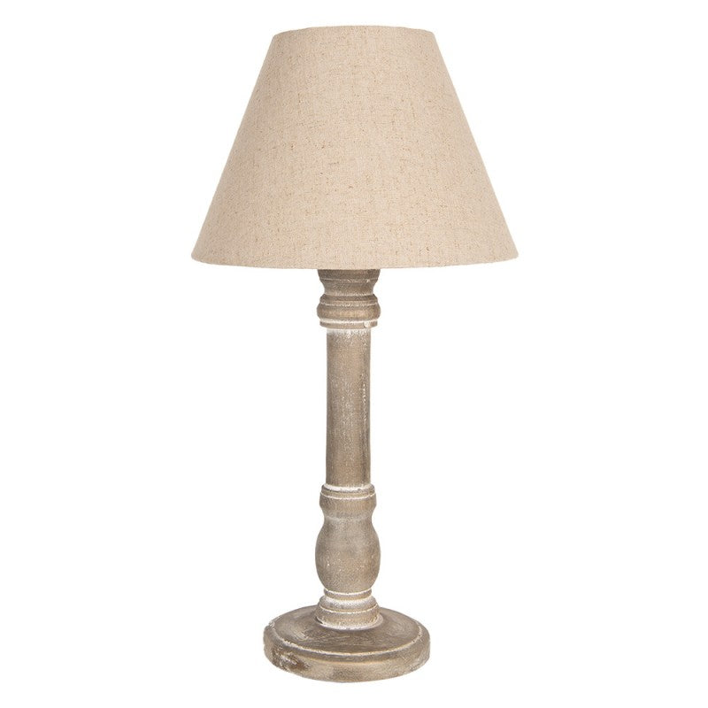 Bordslampa Ø 23x45 cm Brunt trä