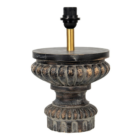 Bordslampa Lampfot Ø 24x40 Cm Brun Polyresin