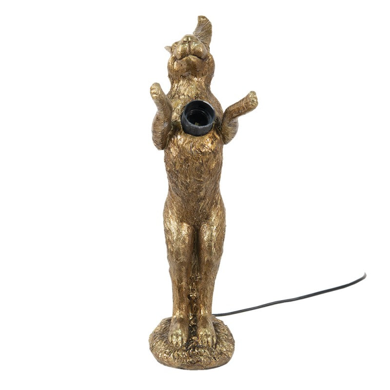 Bordslampa 12x24x41 Cm Guld