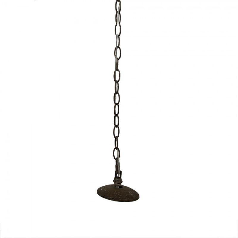 Taklampa Pendellampa Ø 39x47 cm Beige metall Matbordslampa