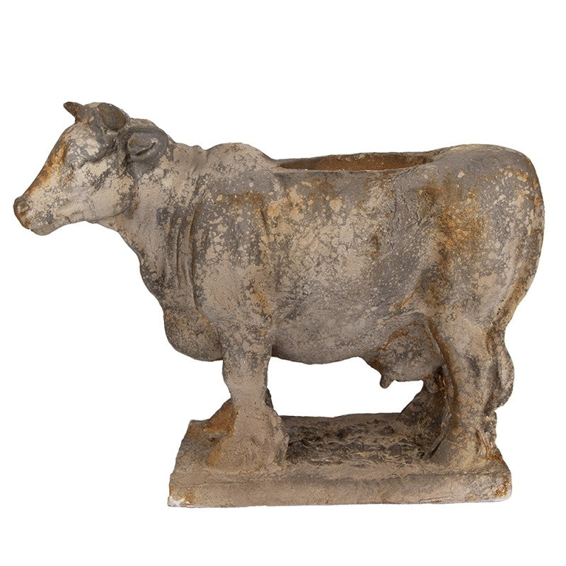 Blomkruka Ko 36x15x28 cm Grå Keramiskt material