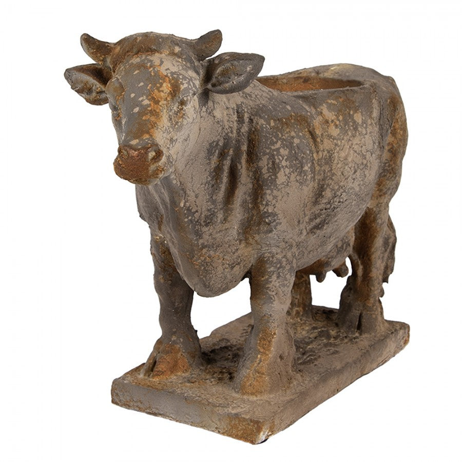 Blomkruka Ko 36x15x28 cm Grå Keramiskt material