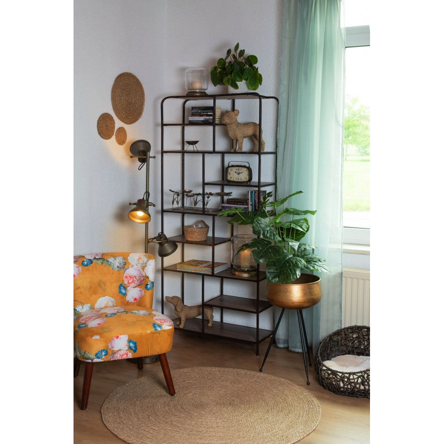 Dekoration Djur hund 39x14x24 cm Brun