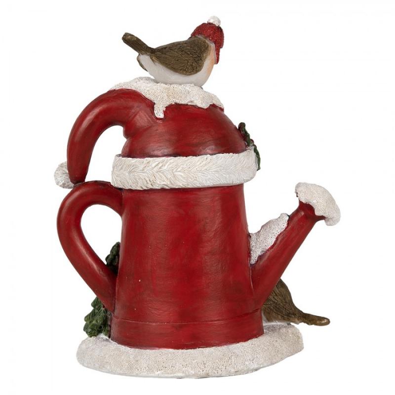 Juldekoration Inomhus Fåglar på vattenkanna LED 13x10x16 cm