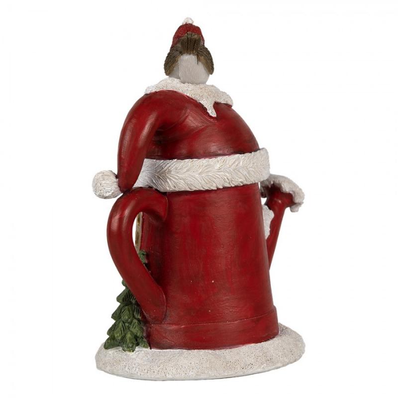 Juldekoration Inomhus Fåglar på vattenkanna LED 13x10x16 cm