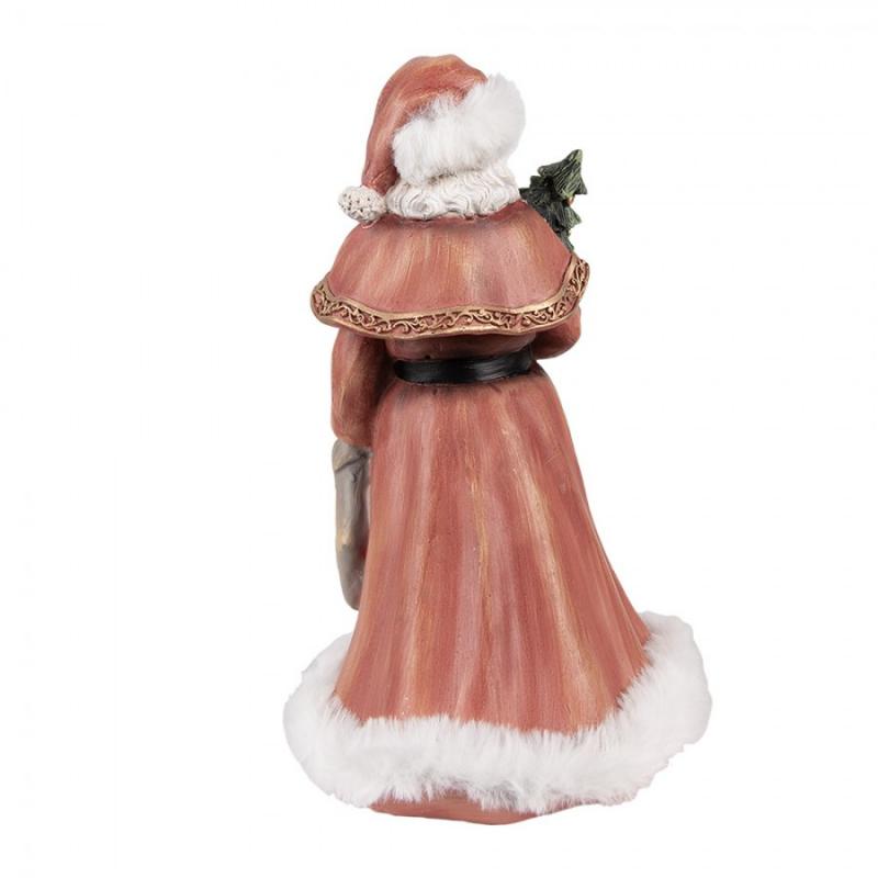 Juldekoration Inomhus Jultomte 23 cm Röd Polyresin