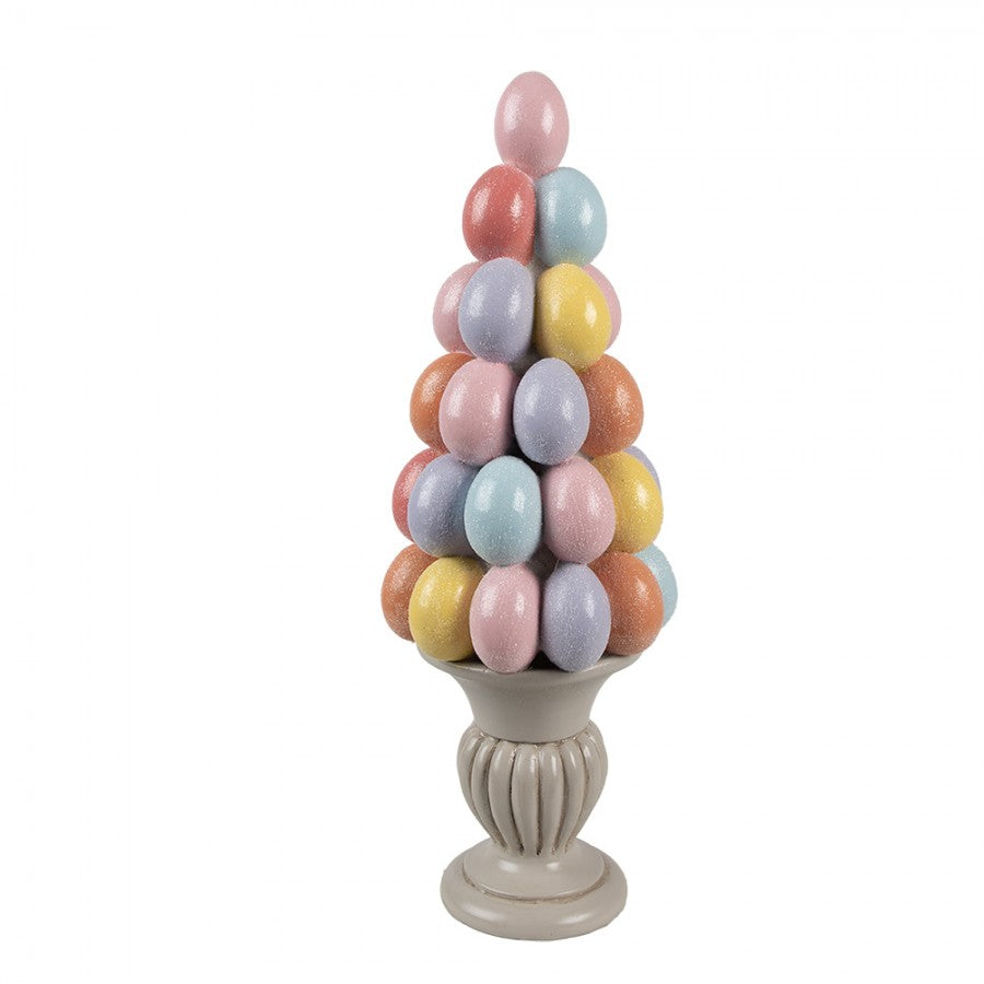 Påskdekoration figur Ägg Ø 14x40 cm Flerfärgad