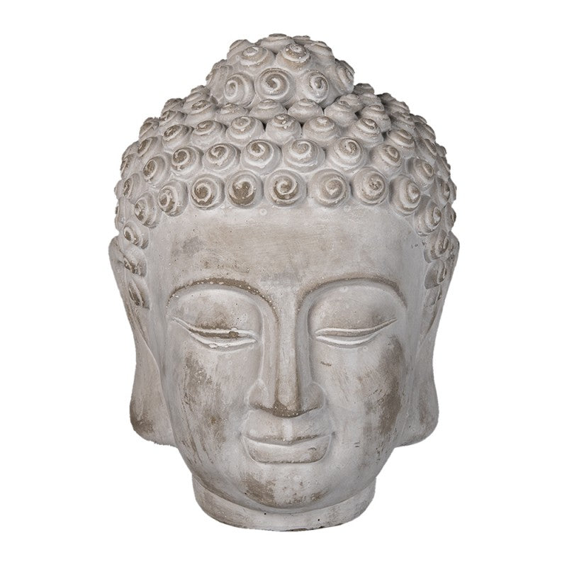 Dekoration Buddha 17x17x24 Cm Grå