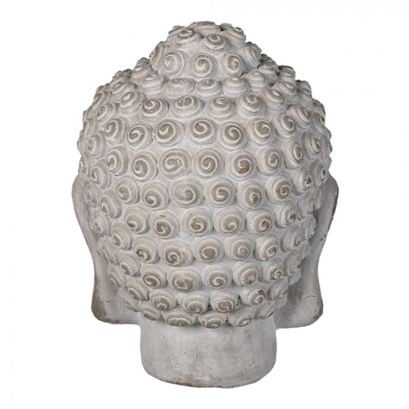 Dekoration Buddha 17x17x24 Cm Grå