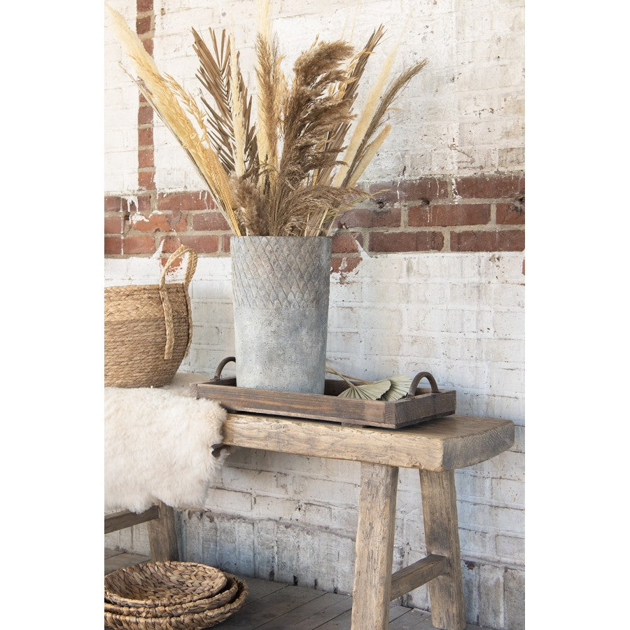 Blomkruka Inuti Grå Ø 24x39 cm