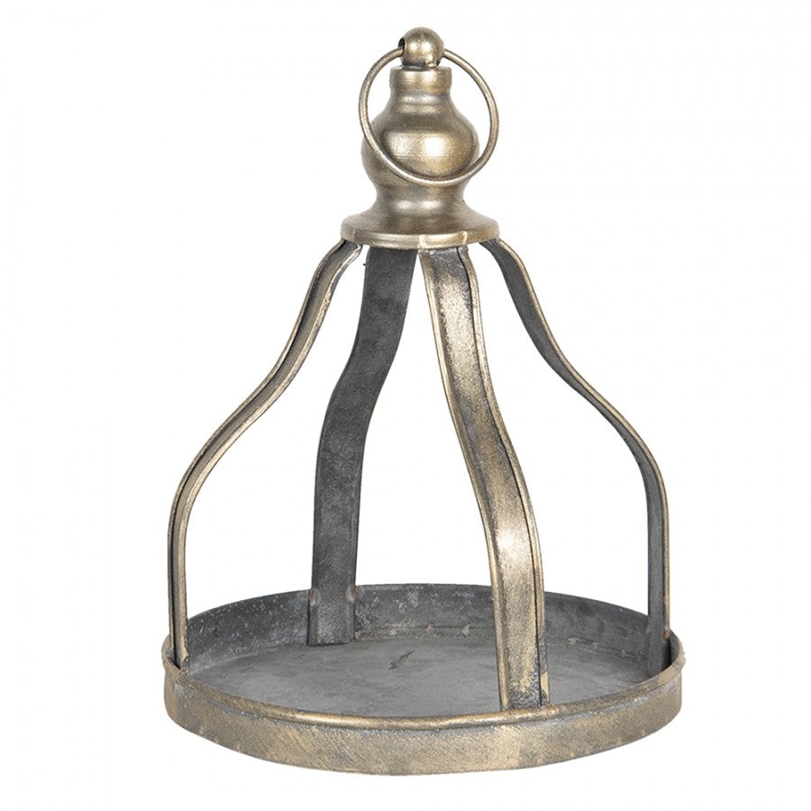 Dekorativt Fat (set om 2) Guld Ø 29x31 / Ø 18x24 cm